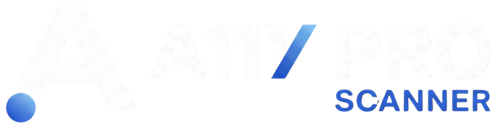A11Y PRO Scanner